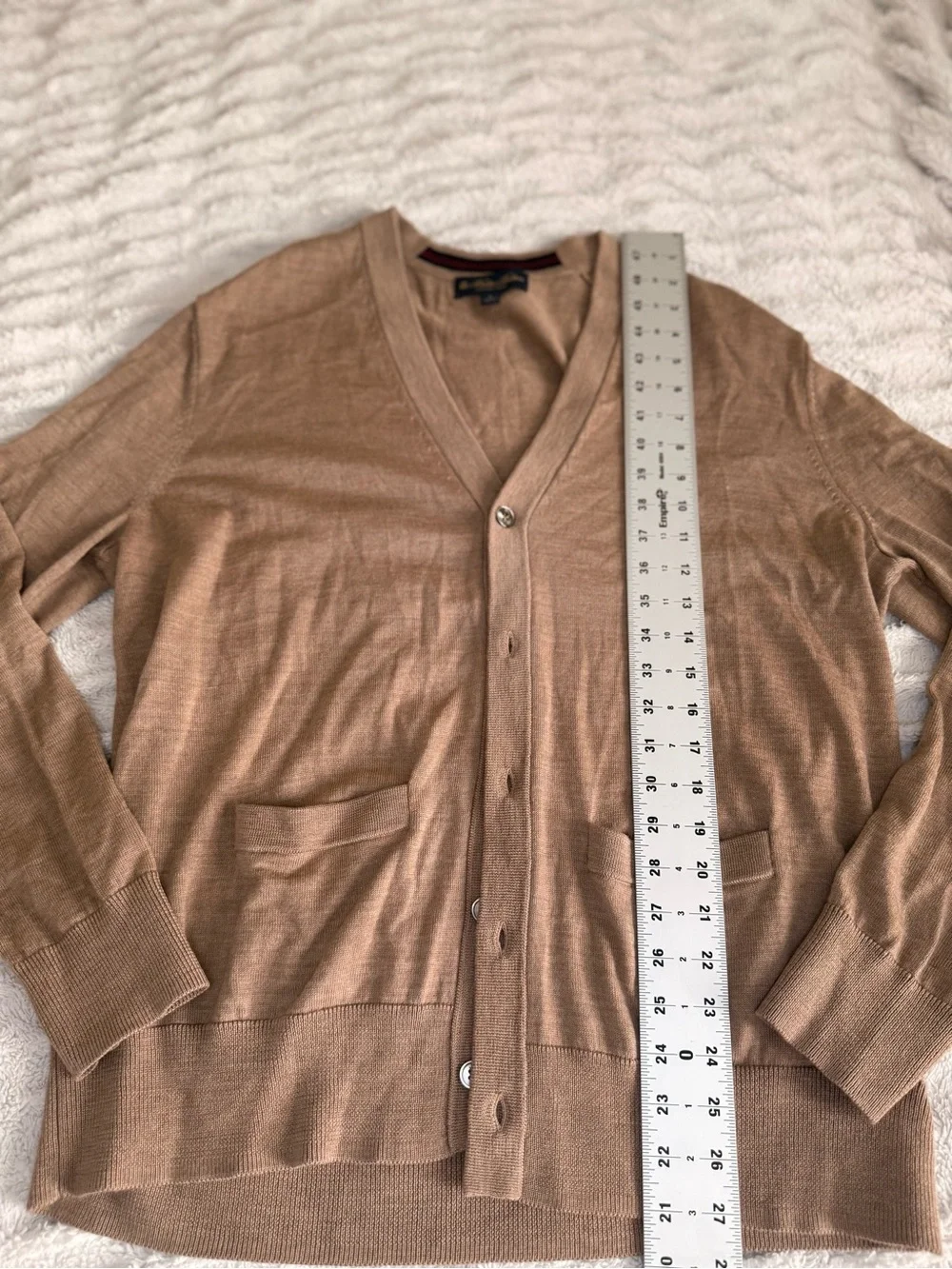 Brooks Brothers 100% Merino Wool Cardigan Size L
